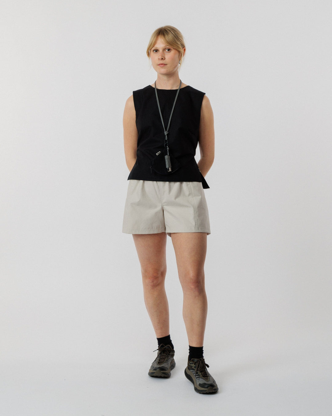 Ripstop Hiking Shorts- Stone