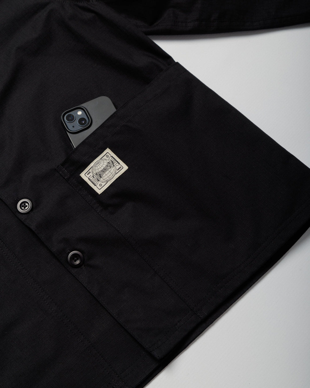 Ripstop Jacket - Black
