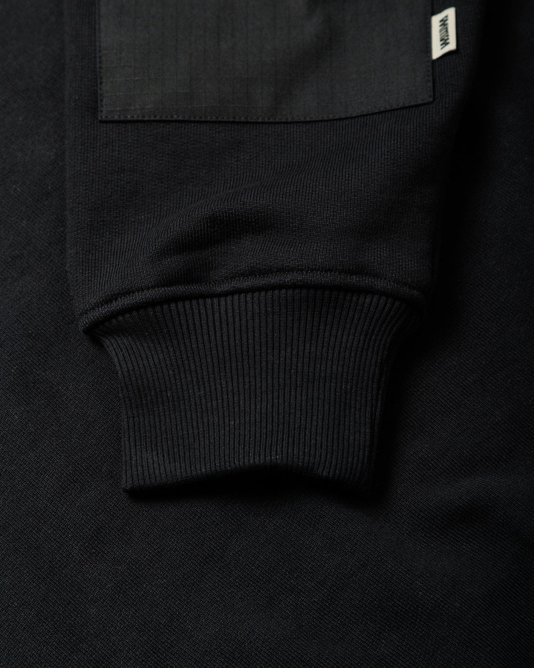 Ellis Rugby Sweatshirt - Black