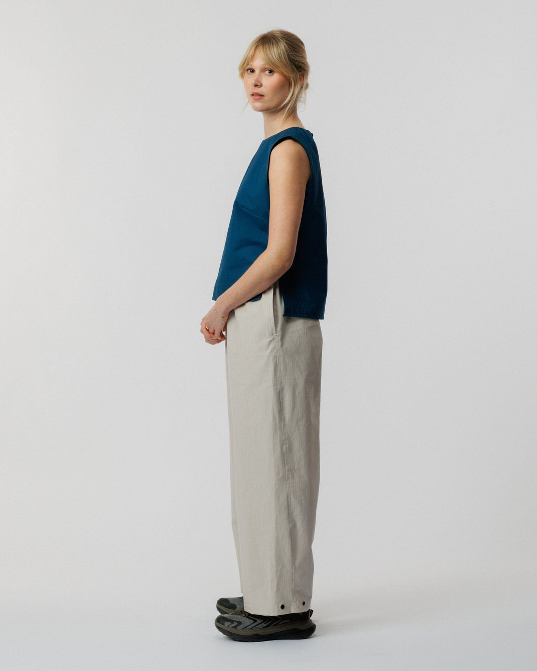 Aimee Tie Top - Marine