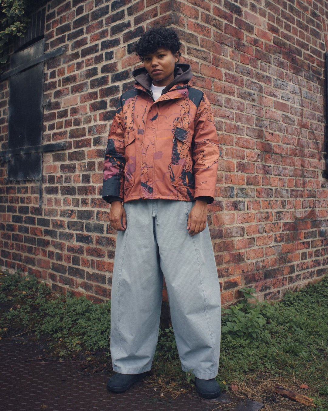 Garment Dyed Atlas Pants - Powder Blue