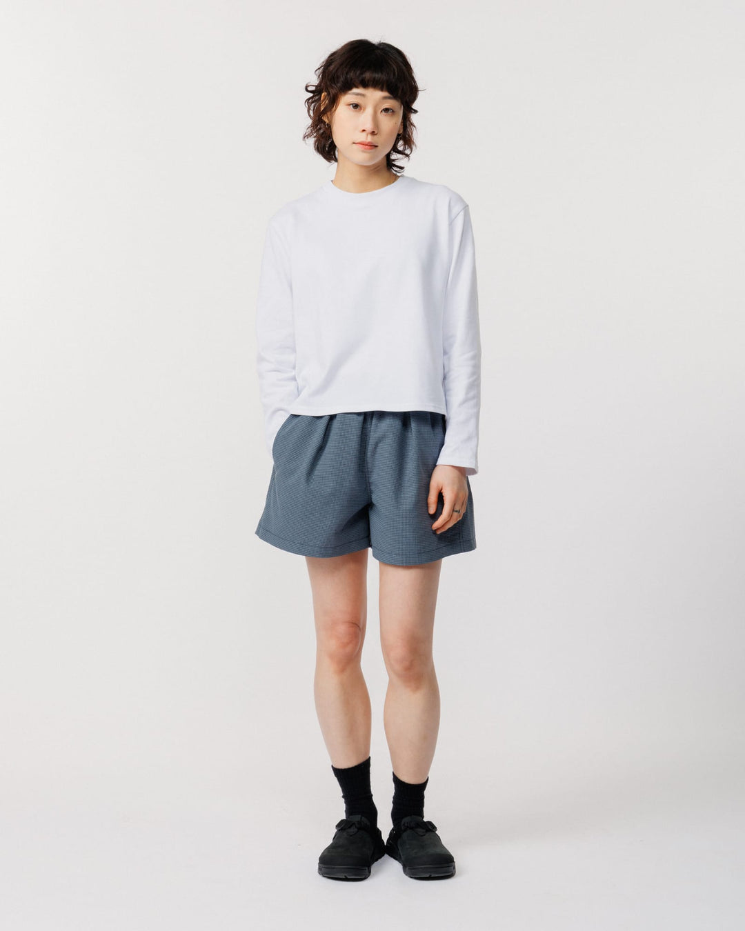 Patti Short - Navy Check