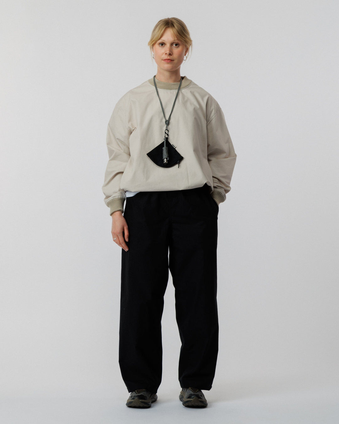 Pie Pouch - Black/White