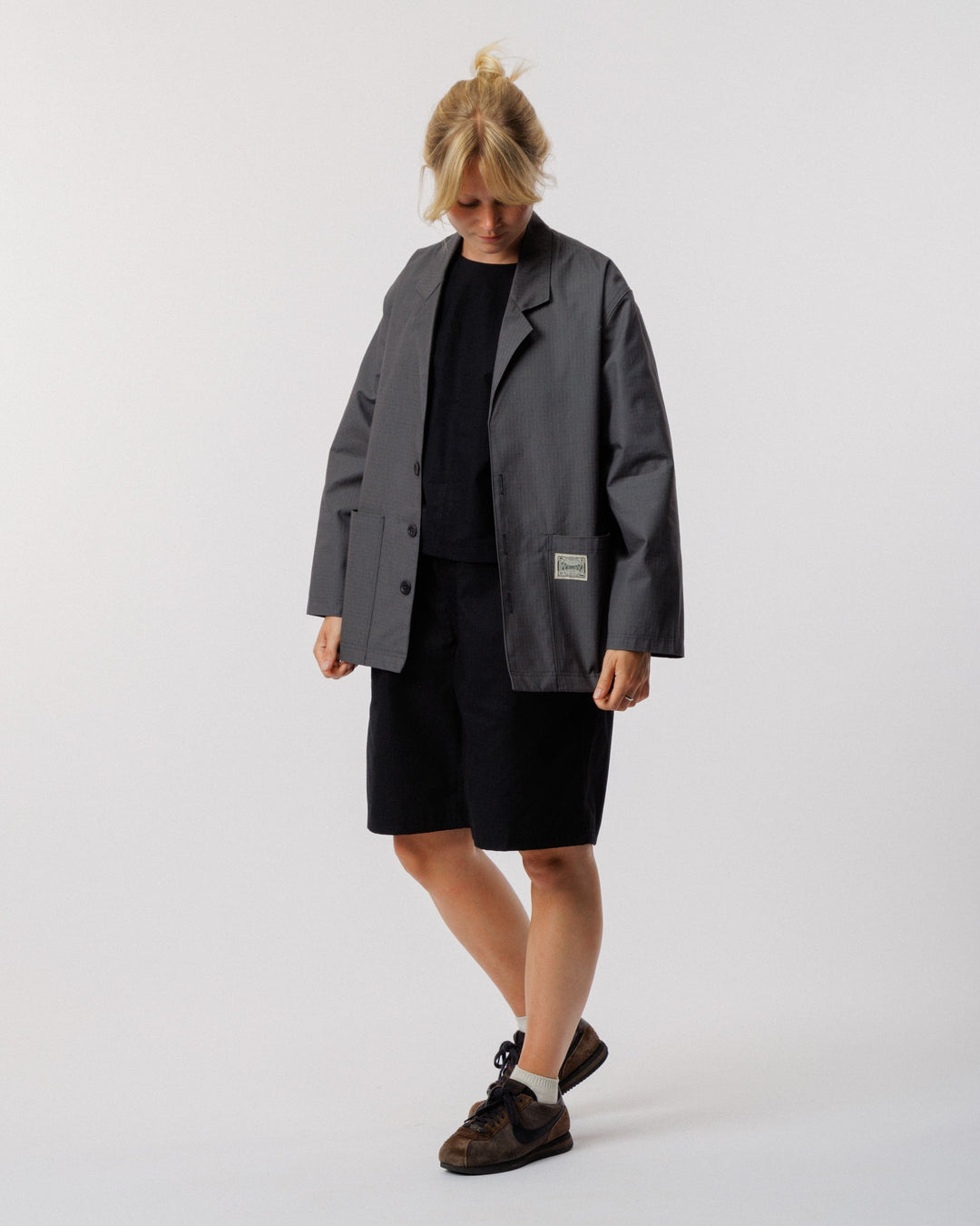 Ripstop Jacket - Charcoal