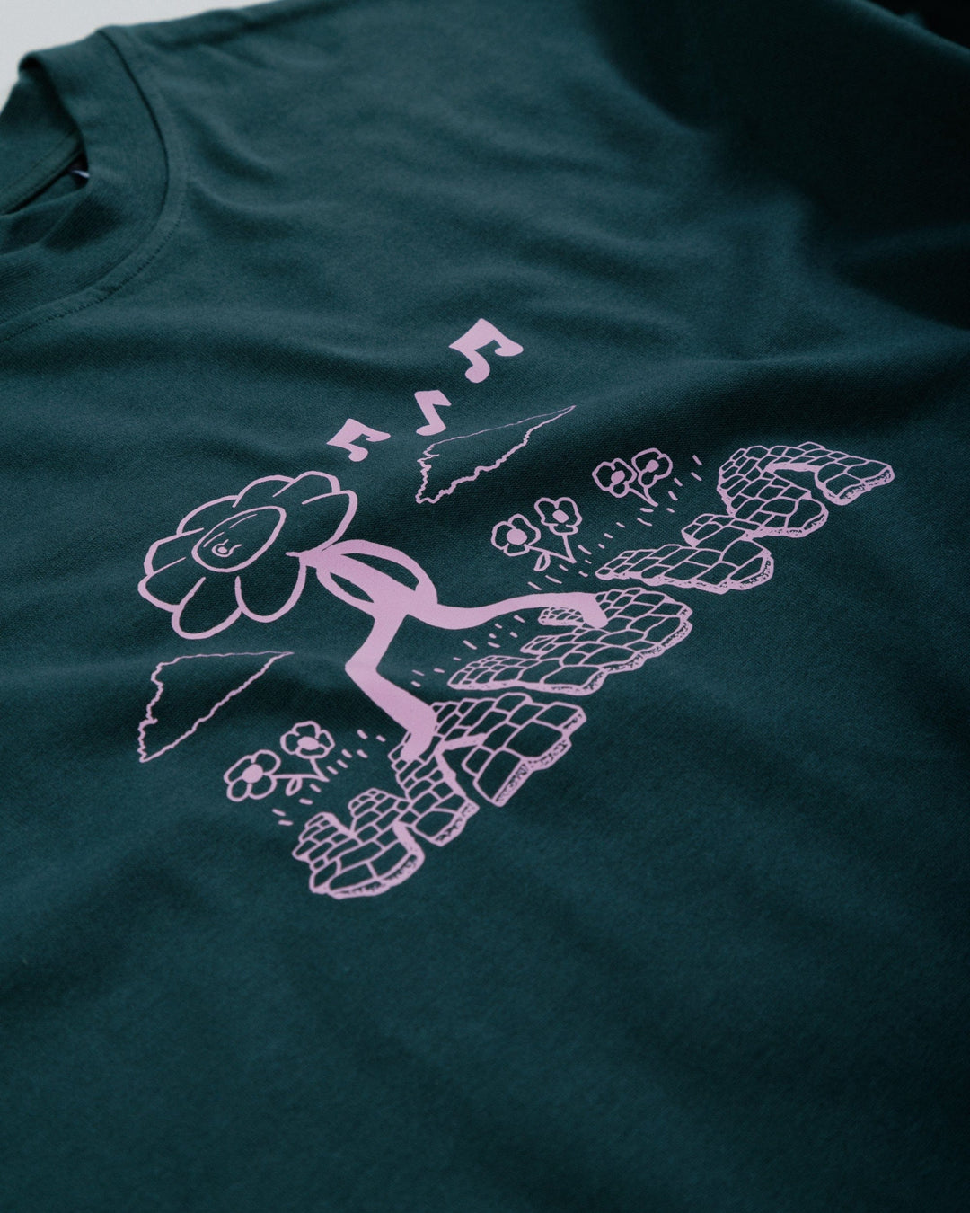 Whistling Box T-Shirt - Forest Green