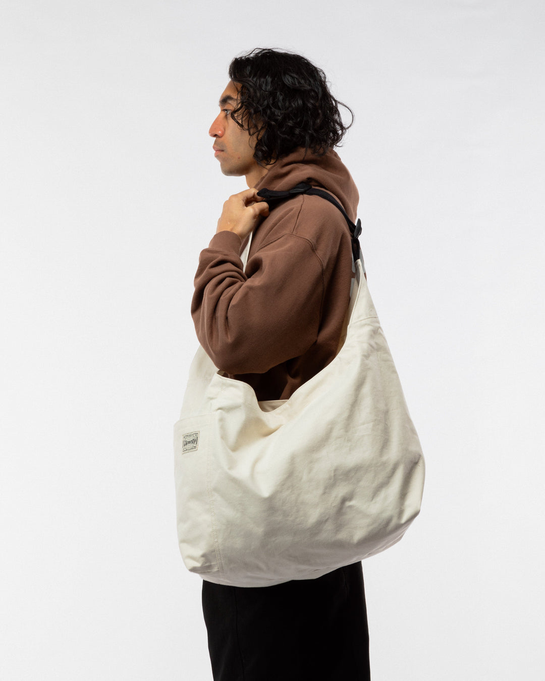 Studio Ripstop Crossbody Tote - Natural
