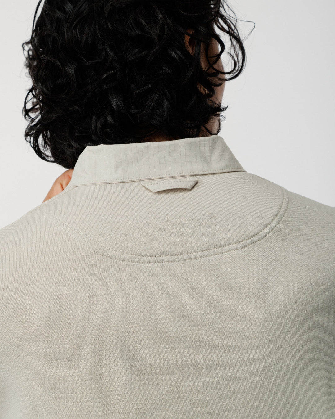 Ellis Rugby Sweatshirt - Stone
