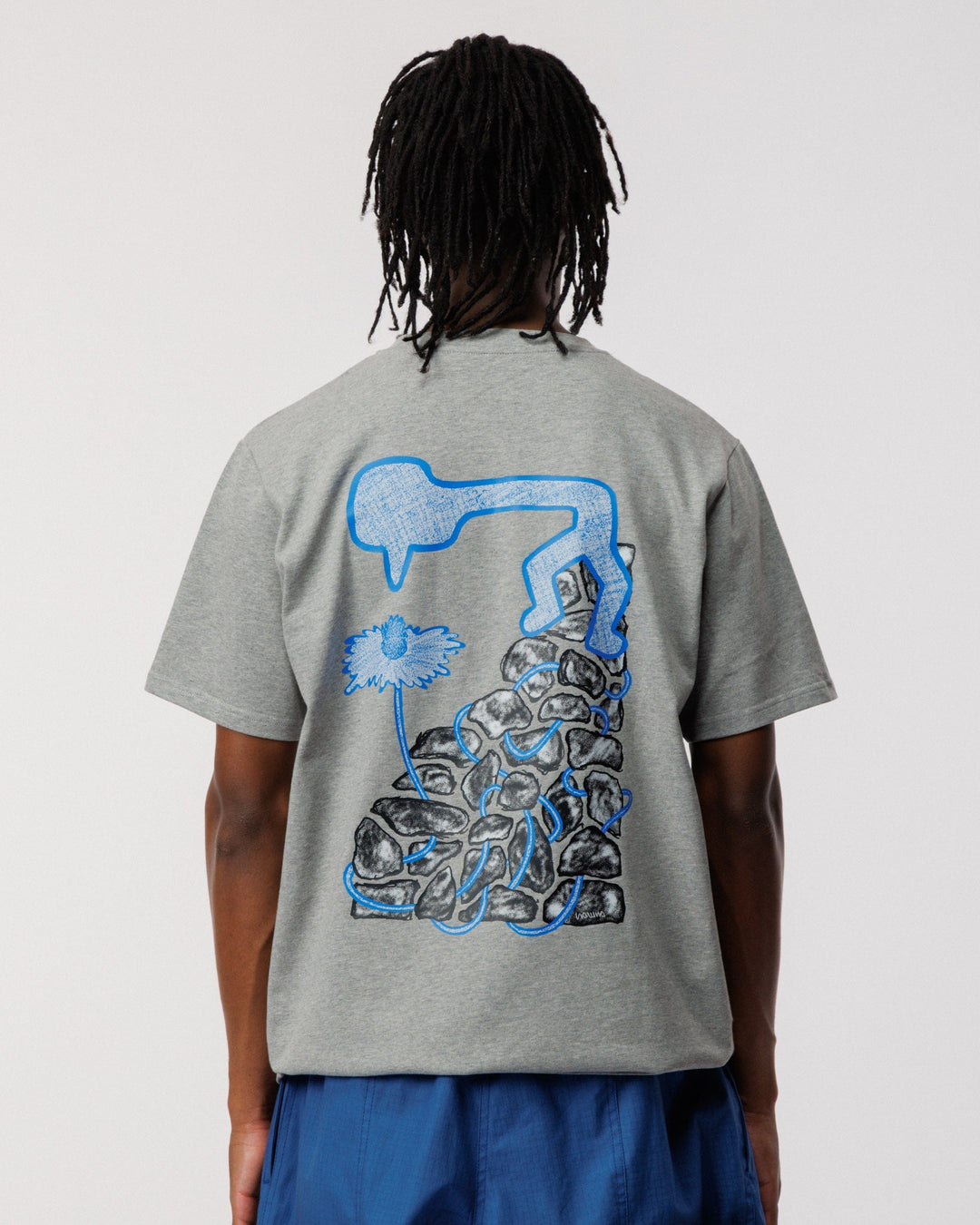 Gemini T-Shirt - Marl Grey
