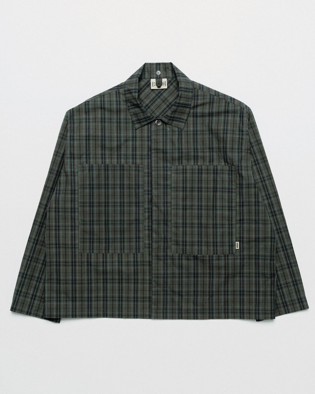Nell Overshirt & Hood Set - Charcoal Check