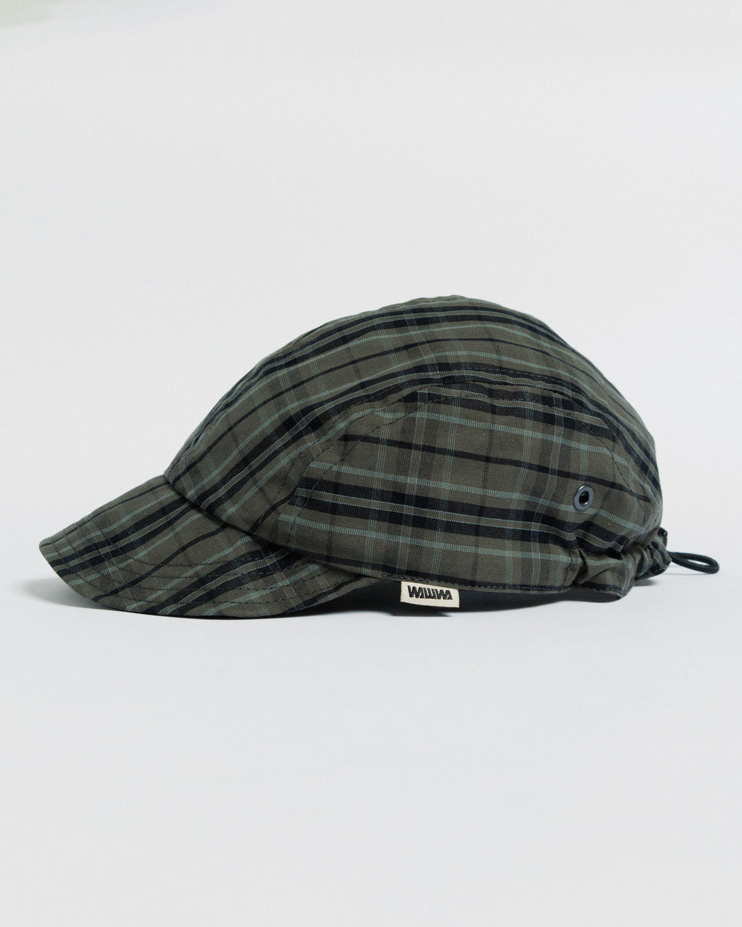 Oak Cap - Charcoal Check