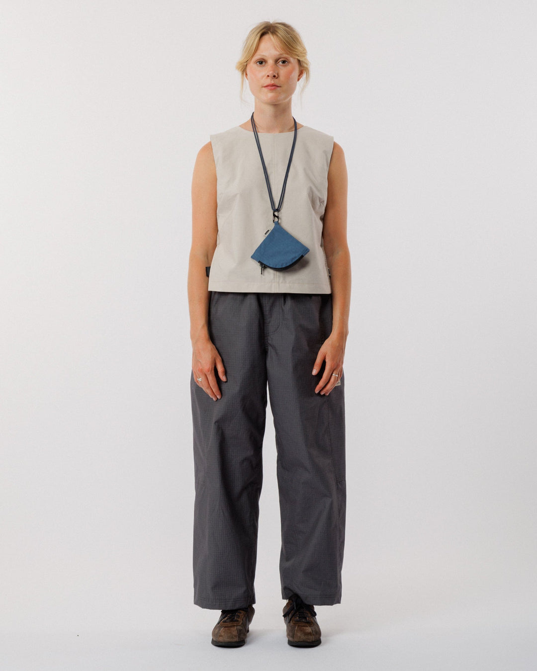 Pie Pouch - Slate Blue