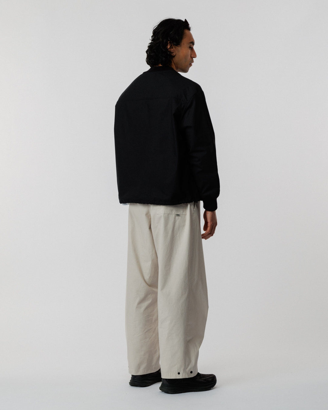 Ripstop Pullover - Black