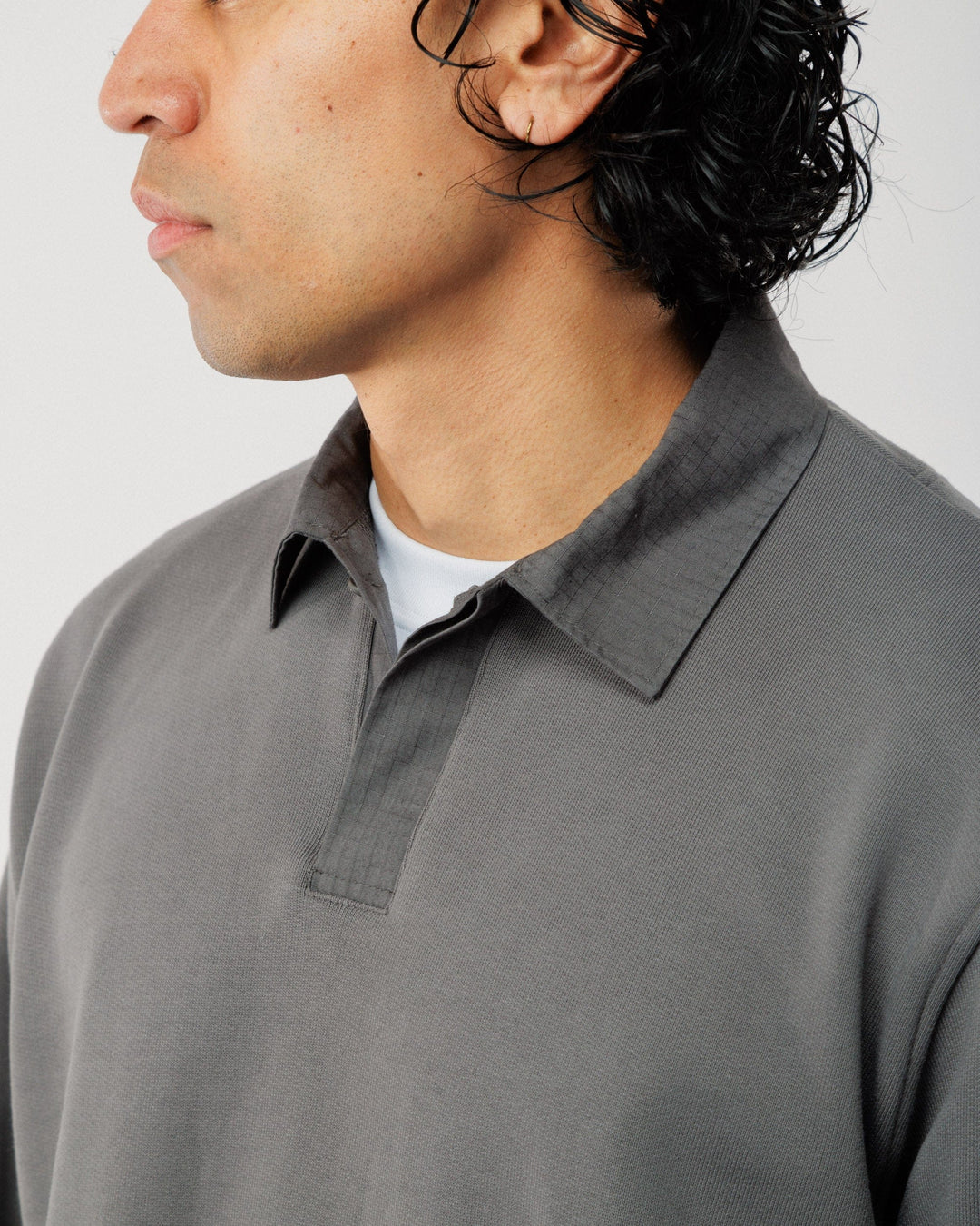 Ellis Rugby Sweatshirt - Slate