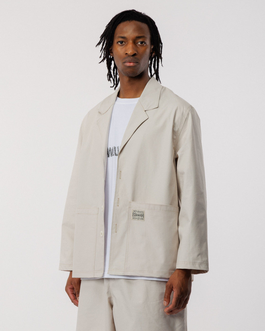 Ripstop Jacket - Stone