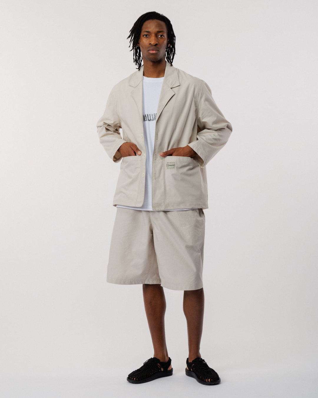 Ripstop Jacket - Stone