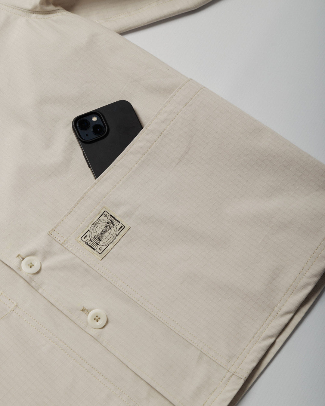 Ripstop Jacket - Stone