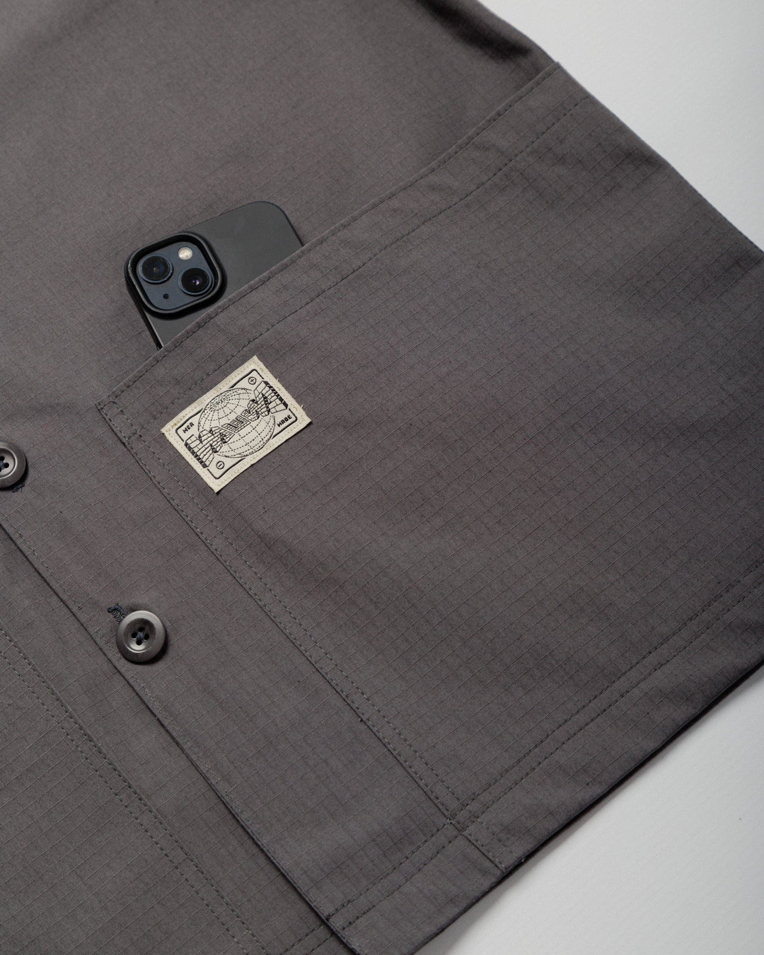Ripstop Jacket - Charcoal