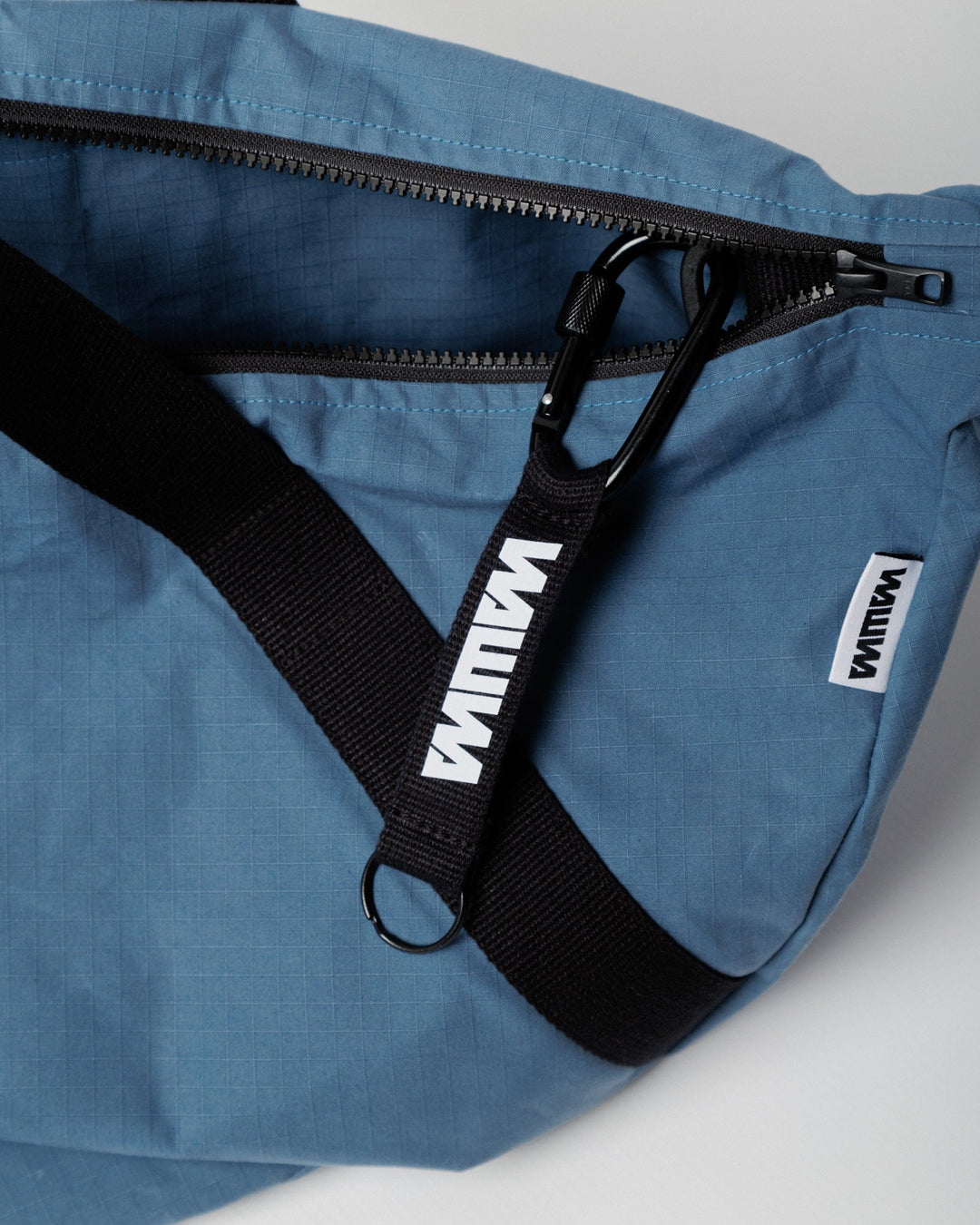 Water Resistant Duffle Bag - Slate Blue