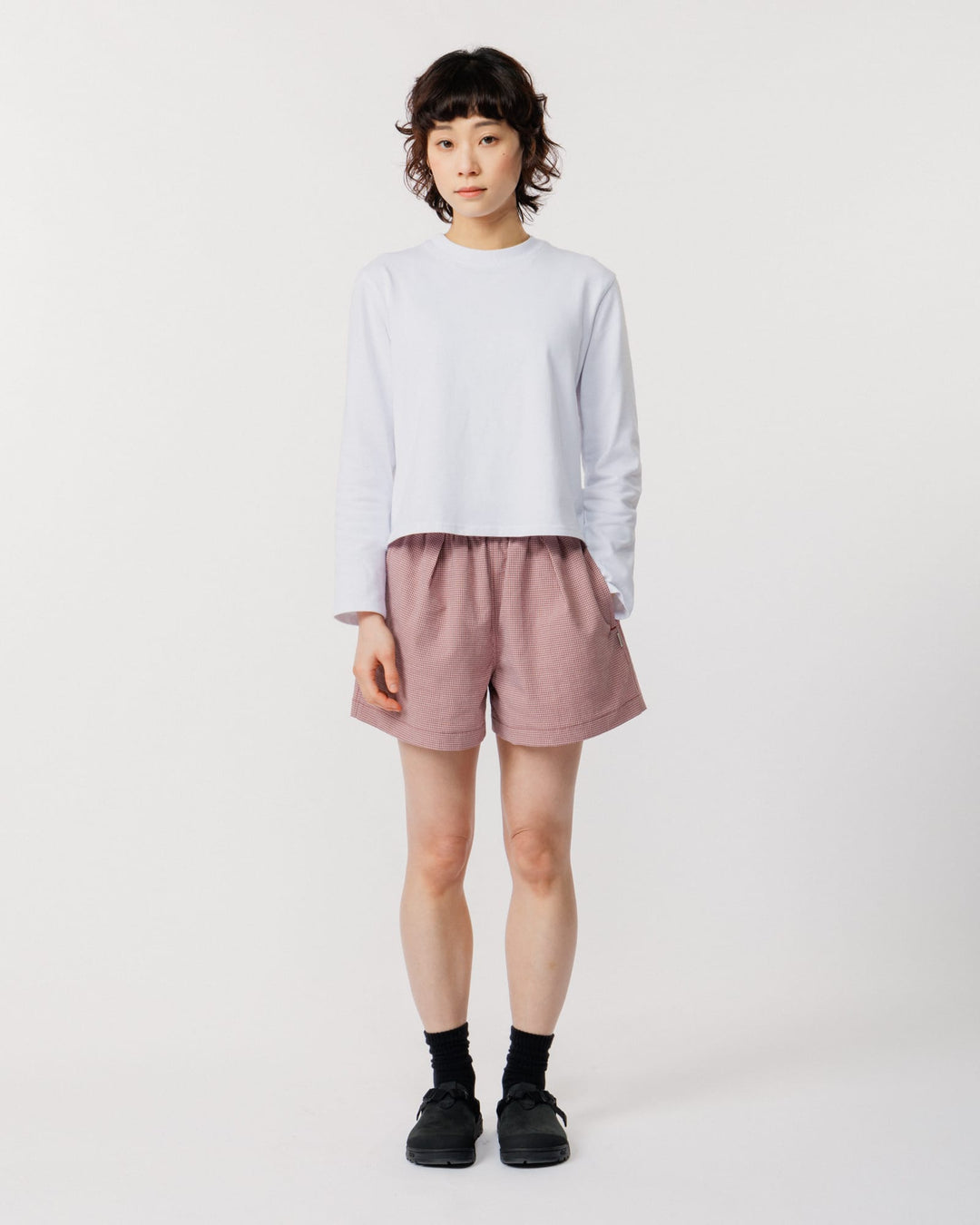 Patti Short - Red Check