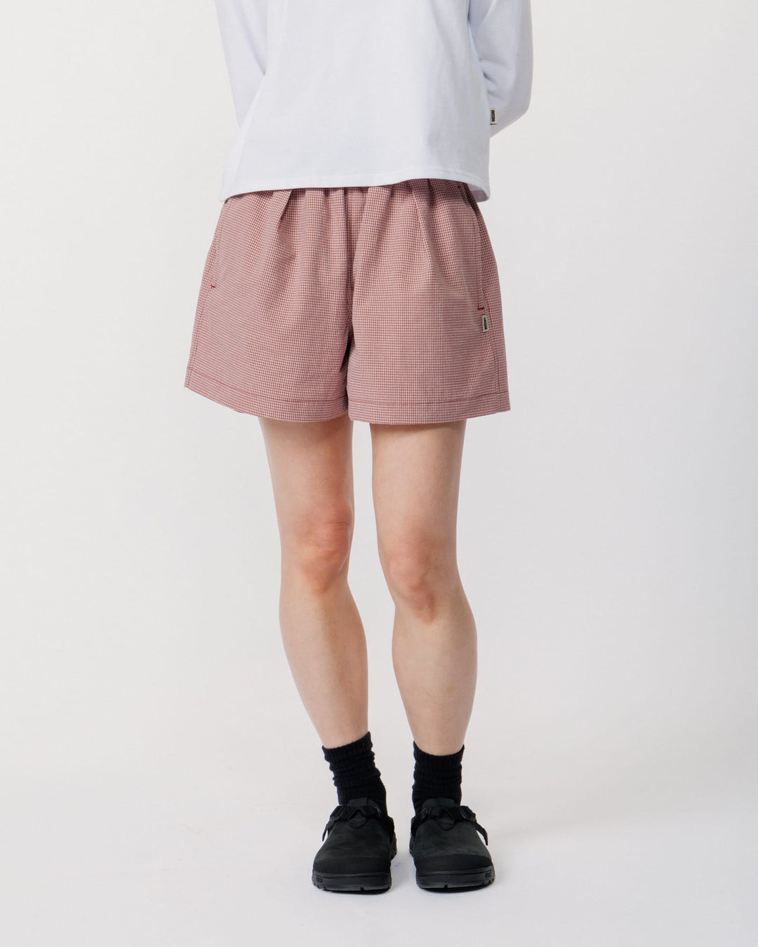 Patti Short - Red Check