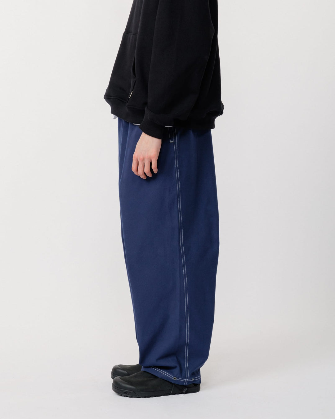 Zama Pant - Navy/White