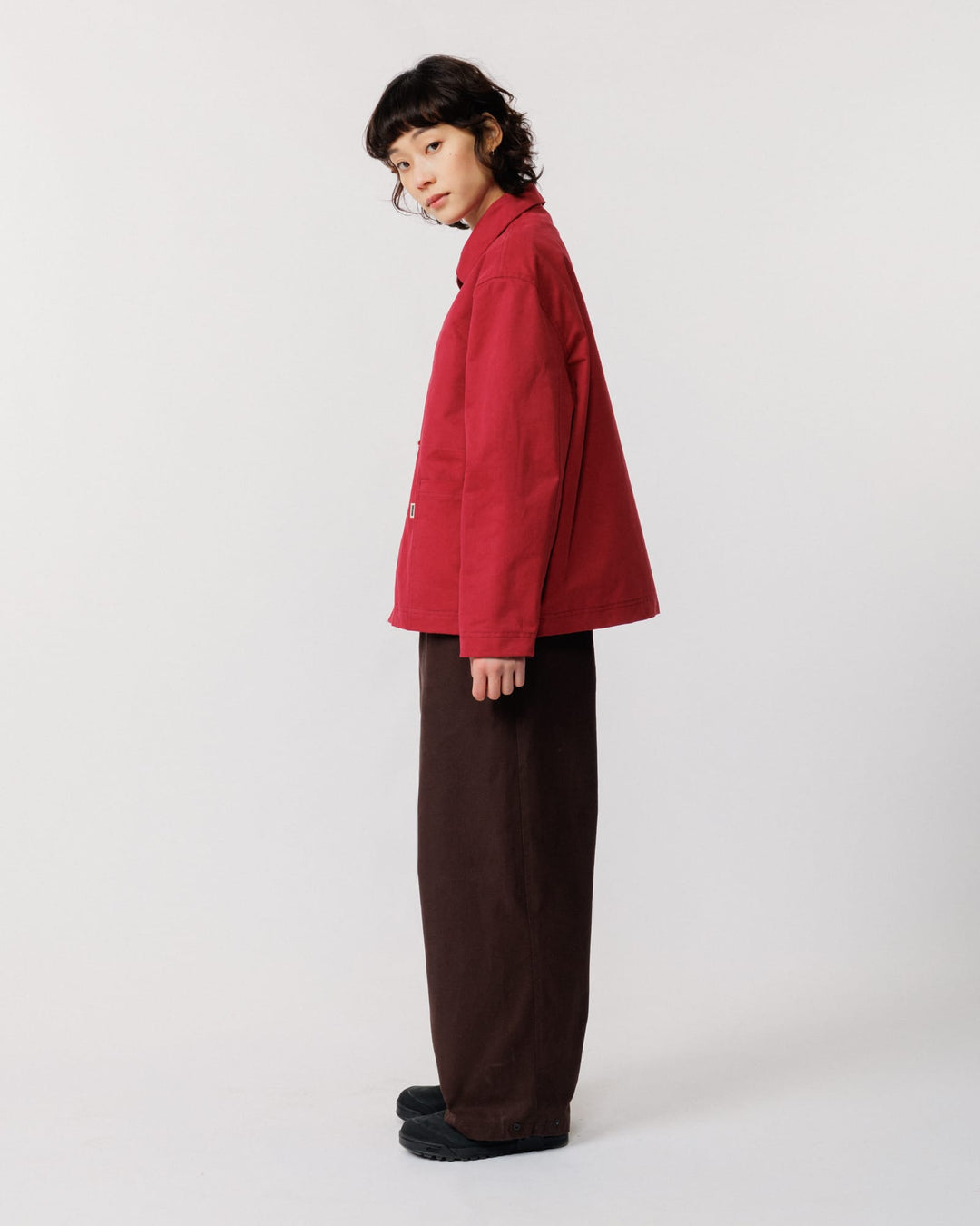 Mill Overshirt V2 - Maroon