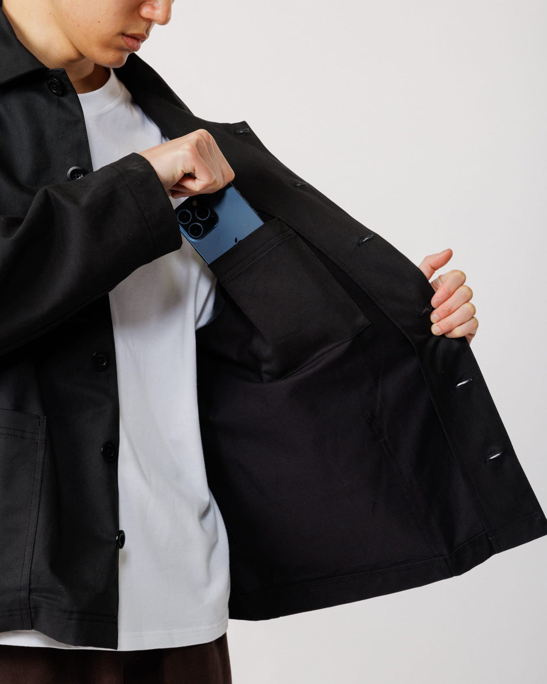 Mill Overshirt V2 - Black