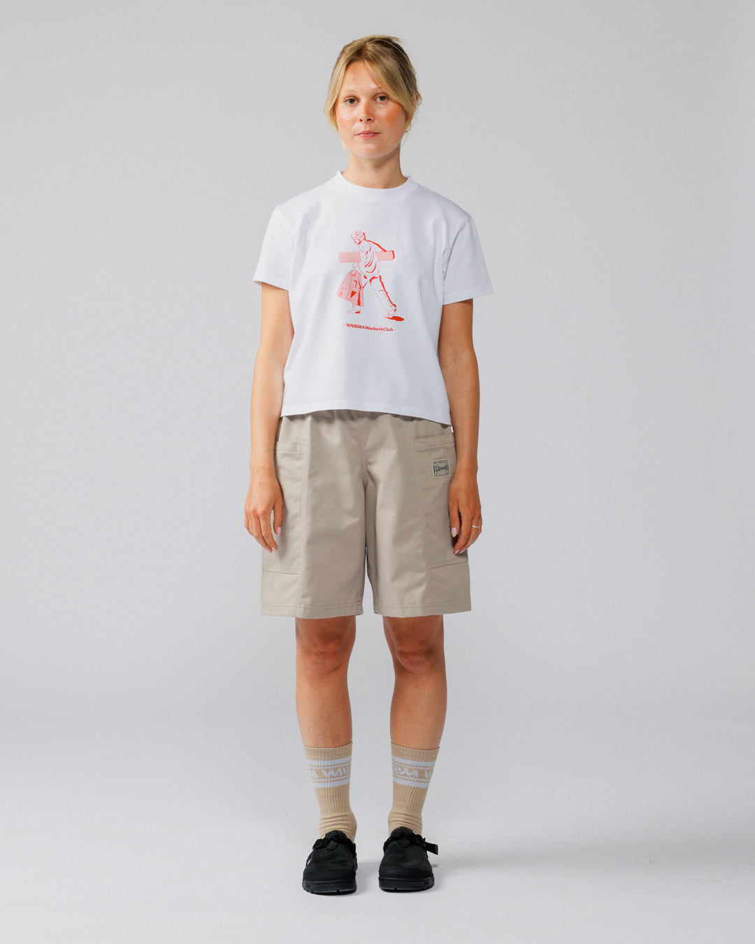 Twill Studio Shorts - Stone