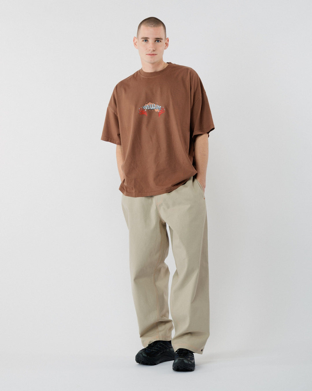 Caster Box T-Shirt - Brown