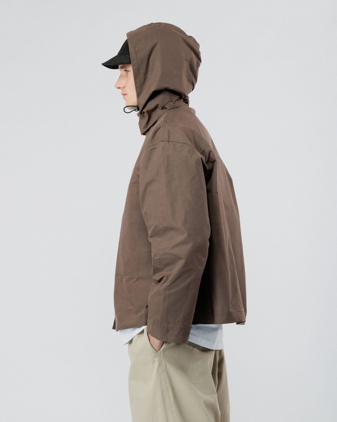 Nell Overshirt & Hood Set - Bracken Brown
