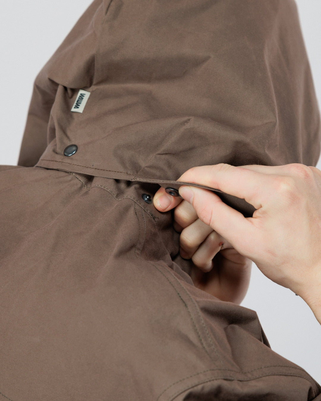 Nell Overshirt & Hood Set - Bracken Brown