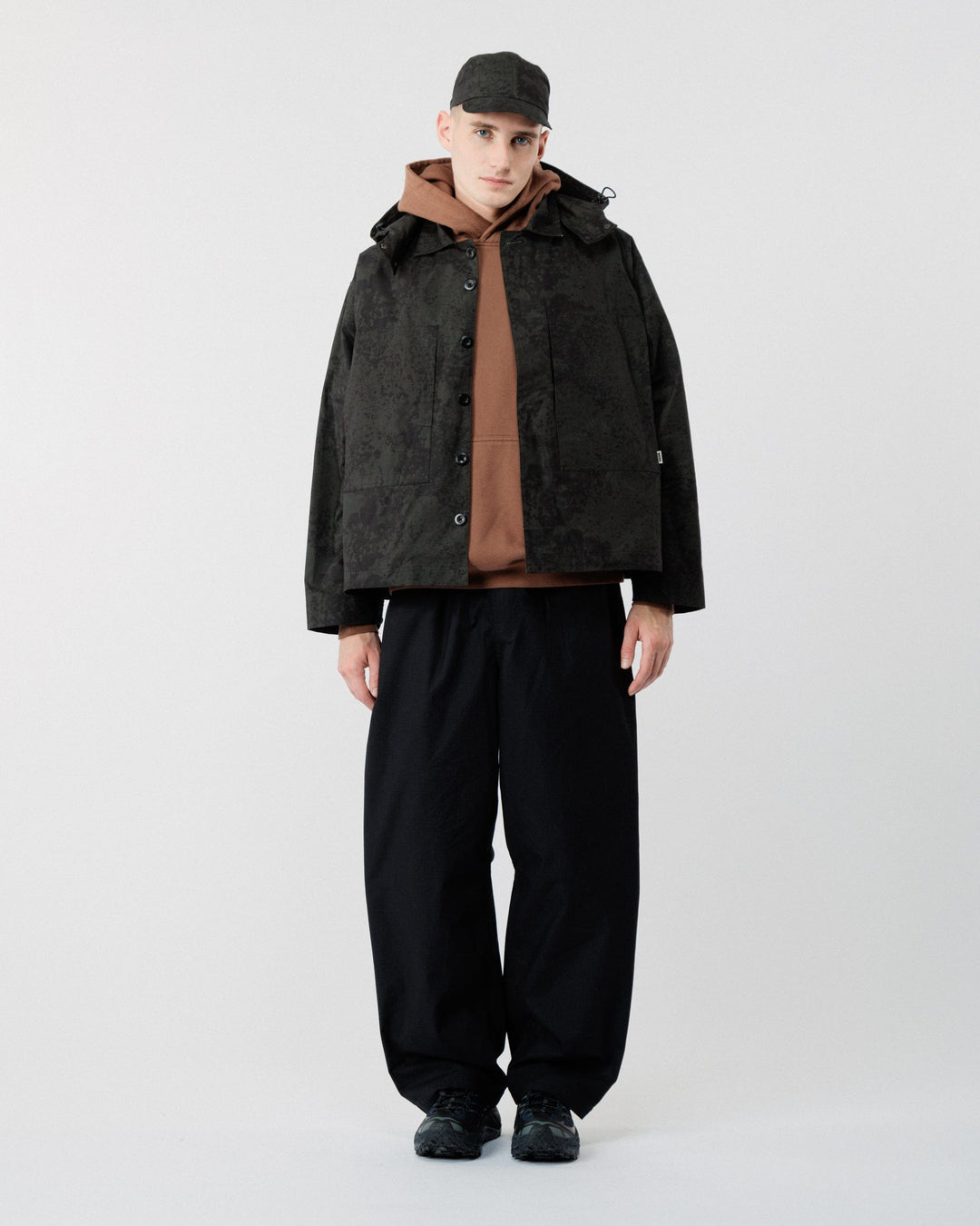 Detachable Hood - Black Ink