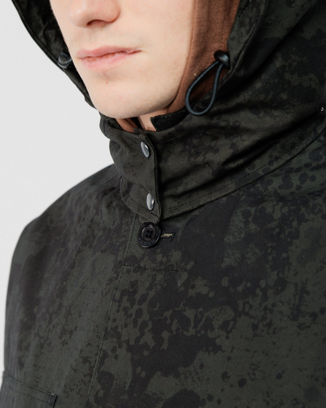 Detachable Hood - Black Ink