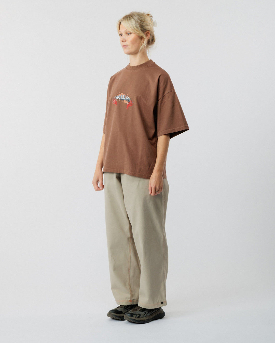 Caster Box T-Shirt - Brown