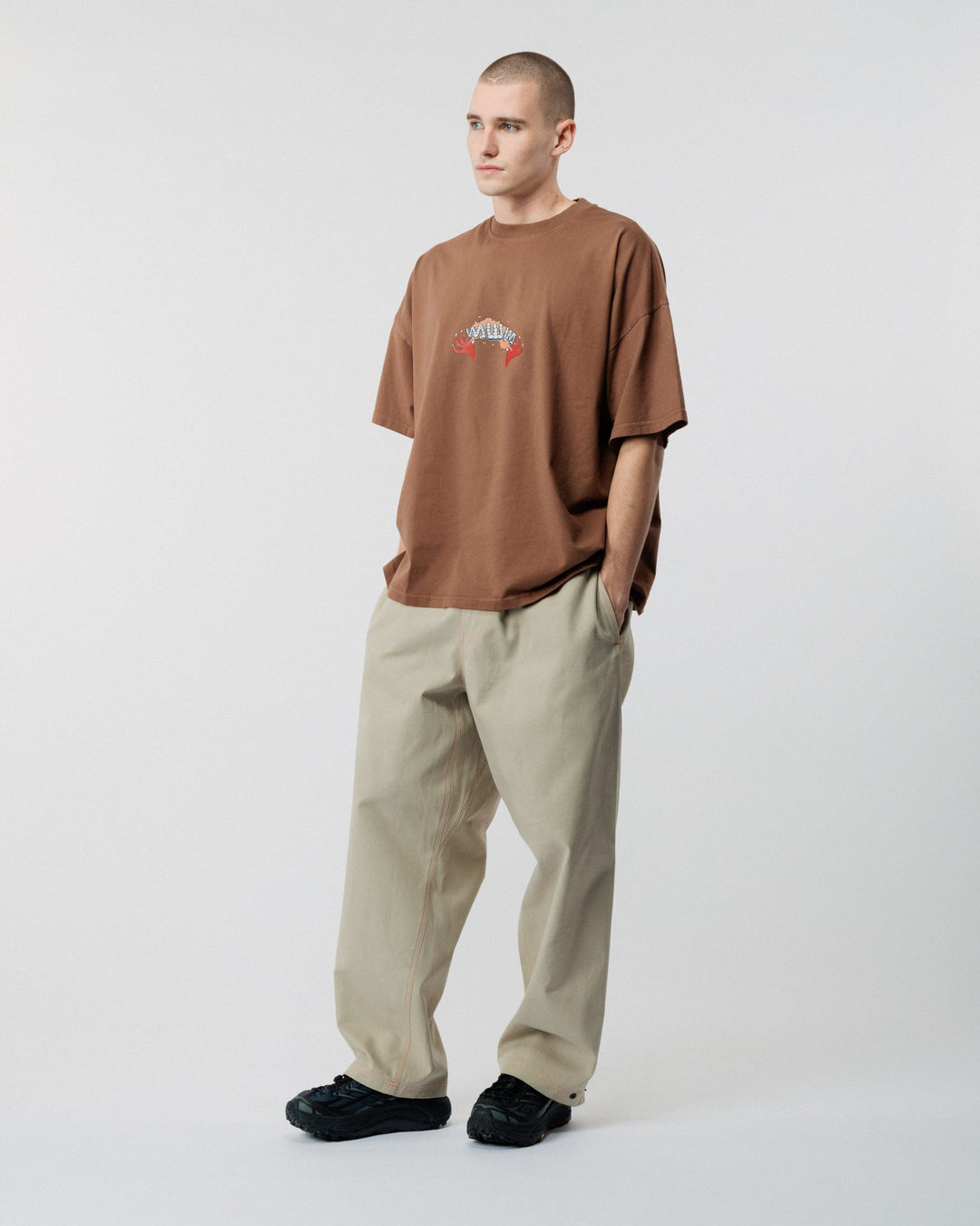 Caster Box T-Shirt - Brown