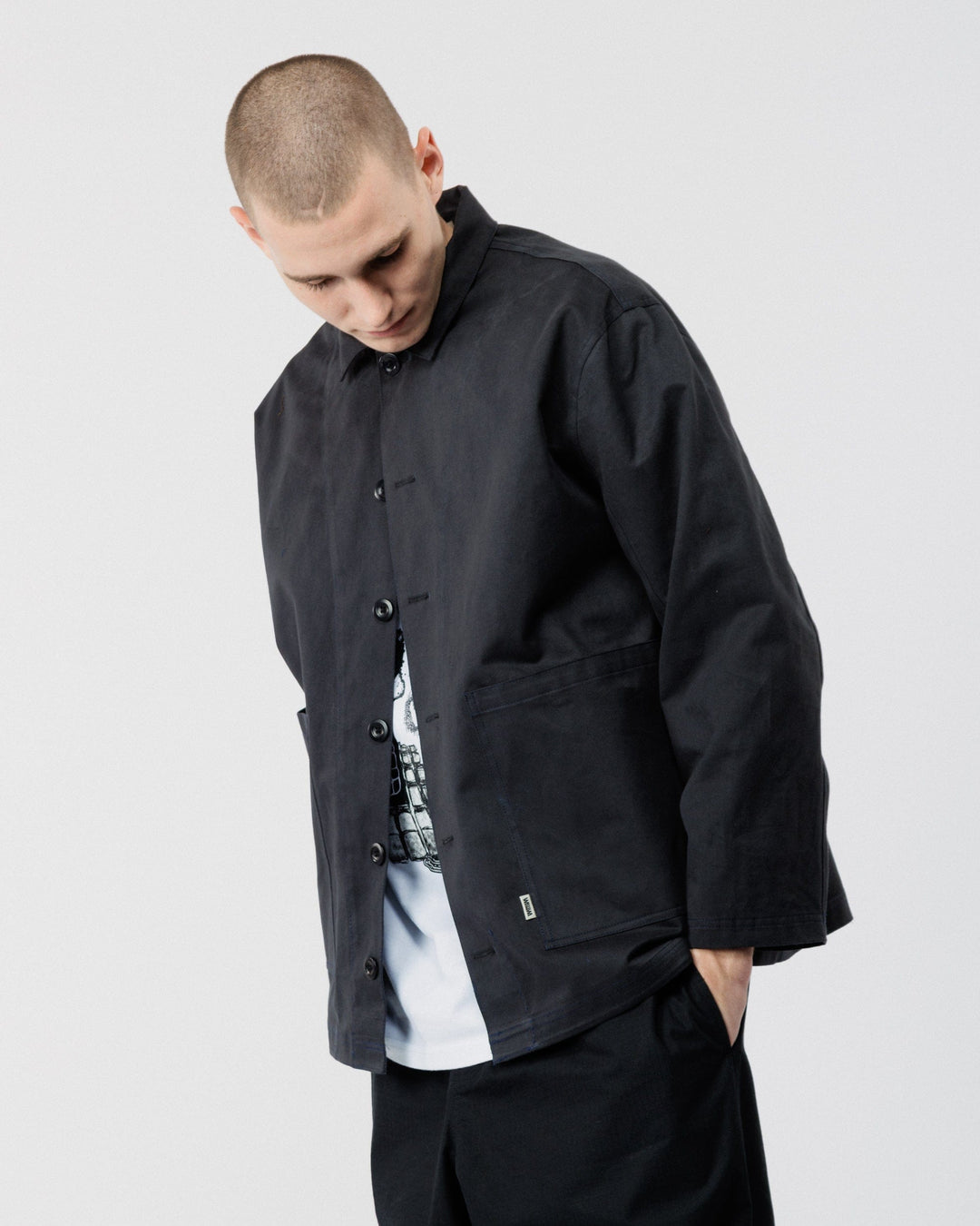 Mill Overshirt - Black
