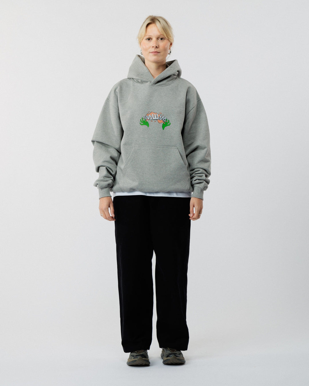 Caster Hoody - Grey Marl