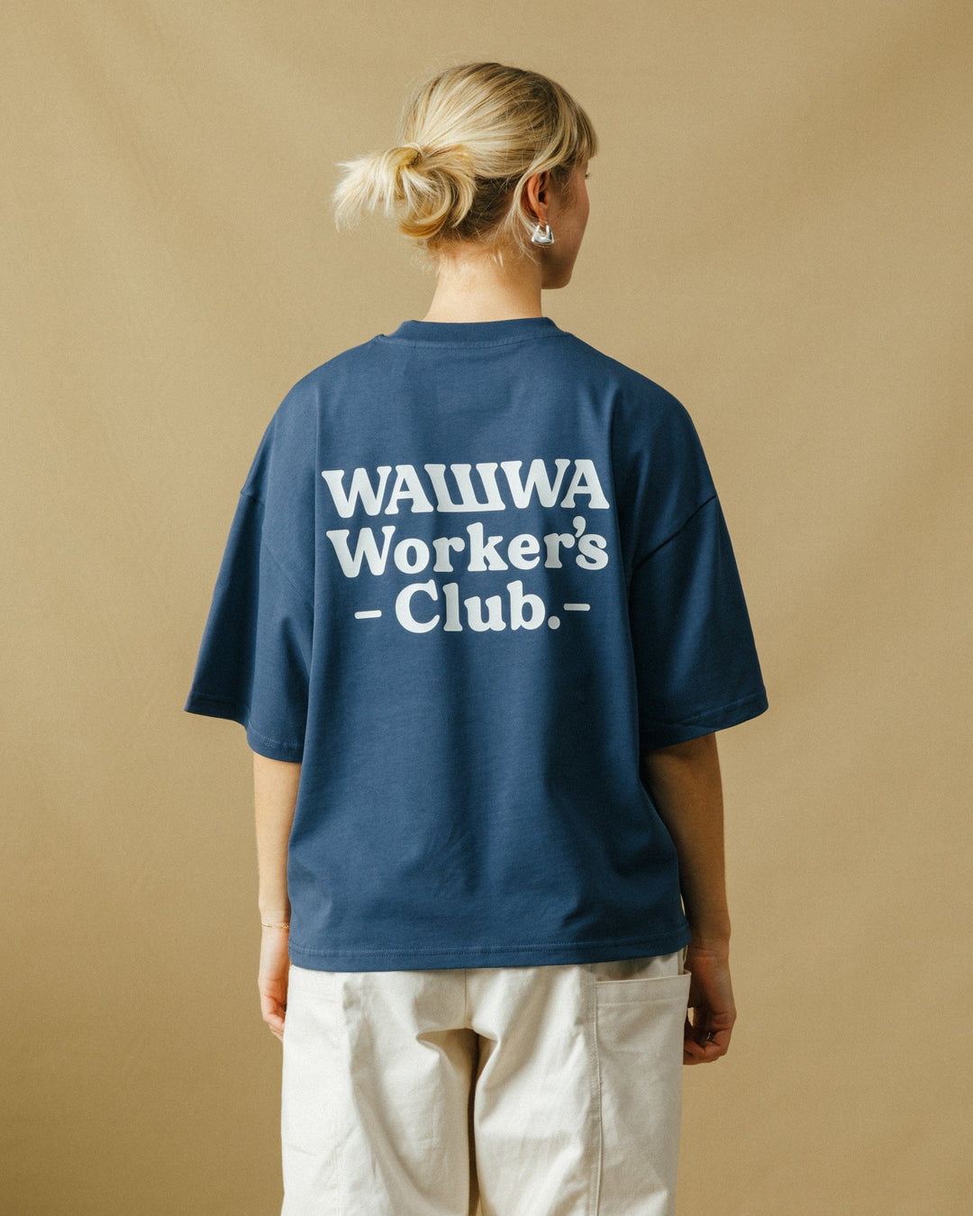 Worker's Box T-Shirt - Navy