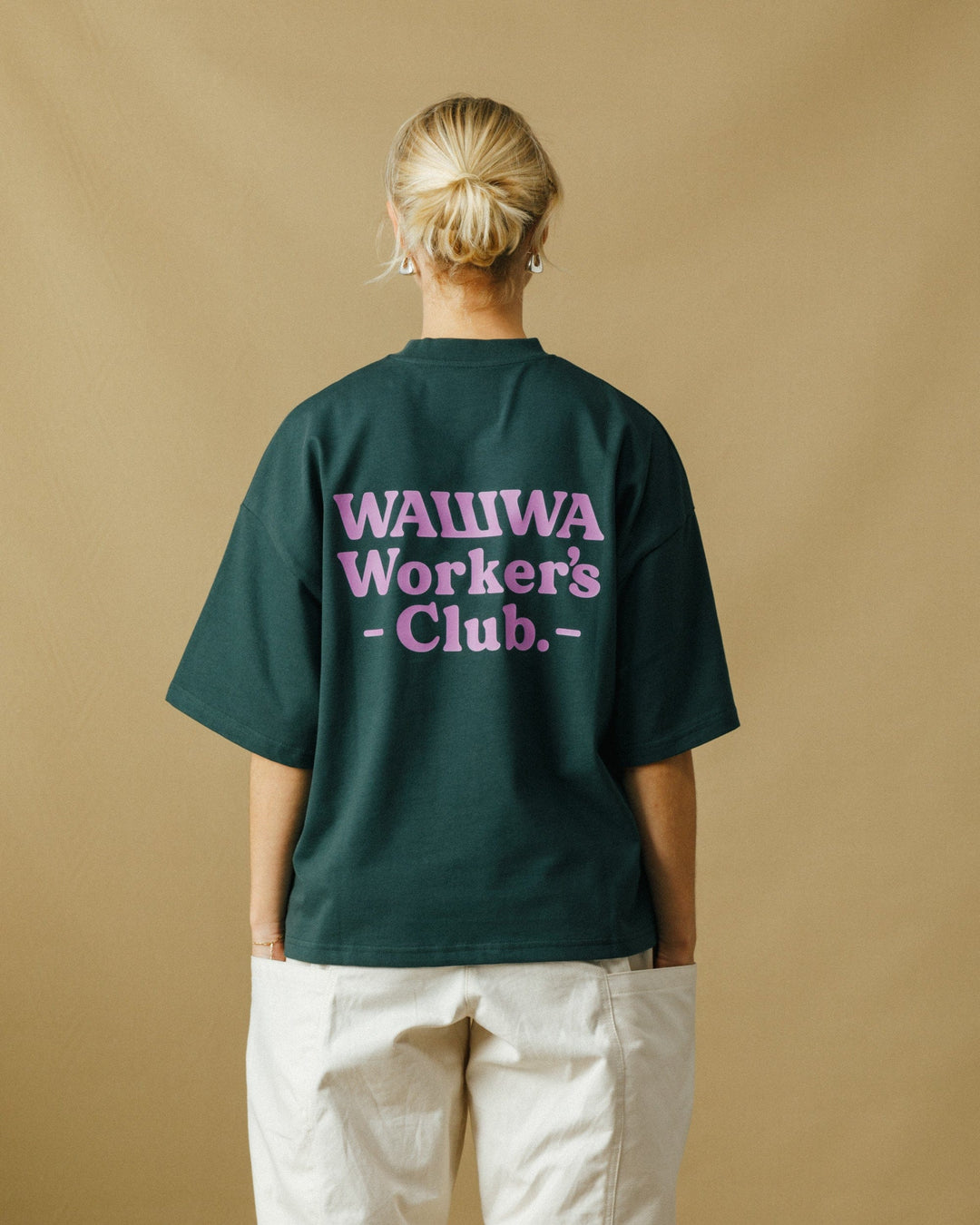 Worker's Box T-Shirt - Forest Green