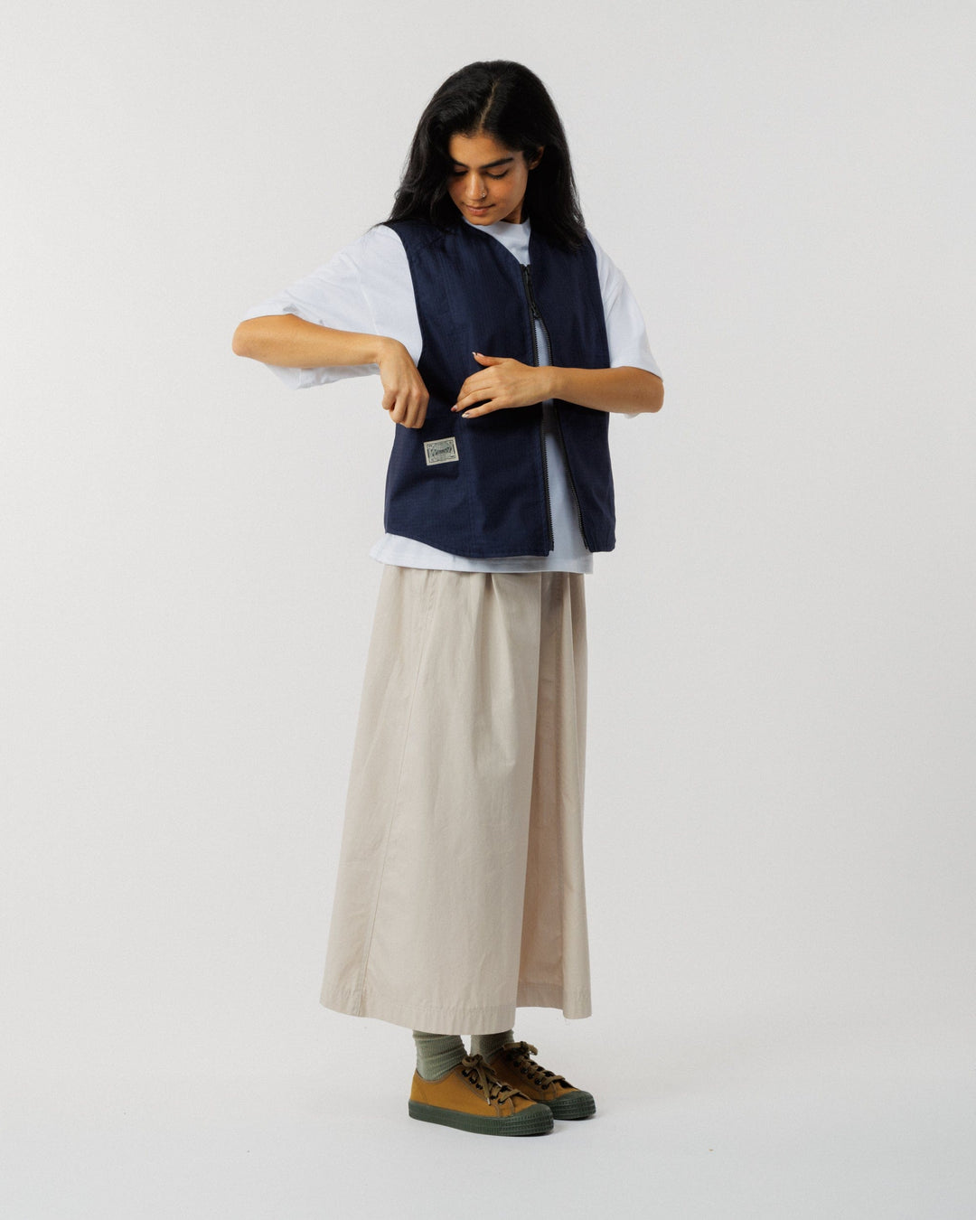 Ripstop Studio Vest - Navy