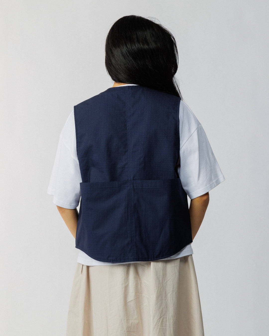 Ripstop Studio Vest - Navy
