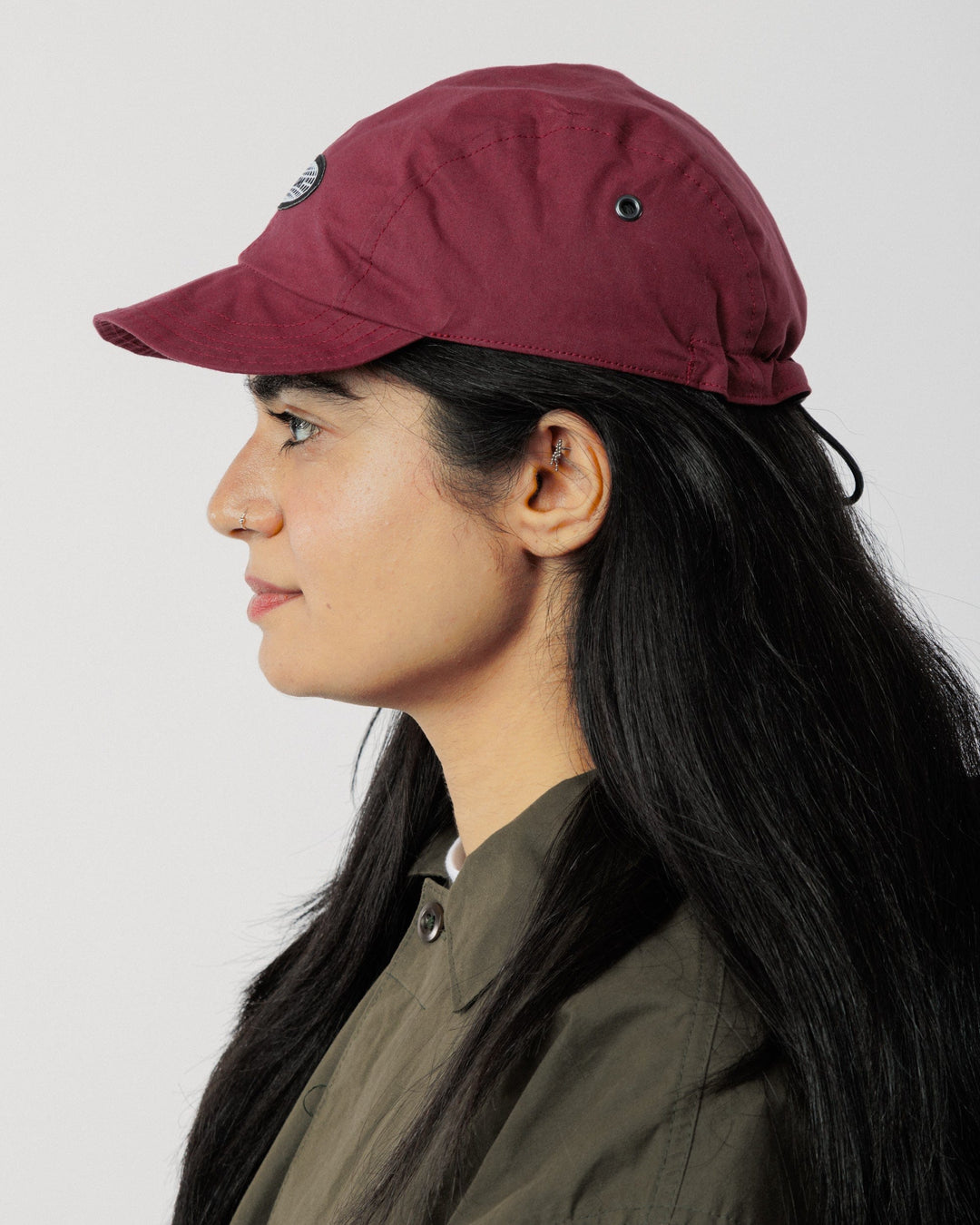 Dry Wax Oak Cap - Burgundy