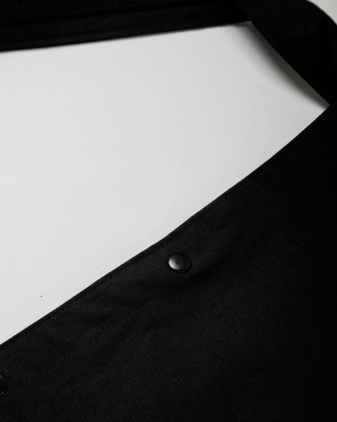 Ripstop Bar Tack Tote Bag - Black