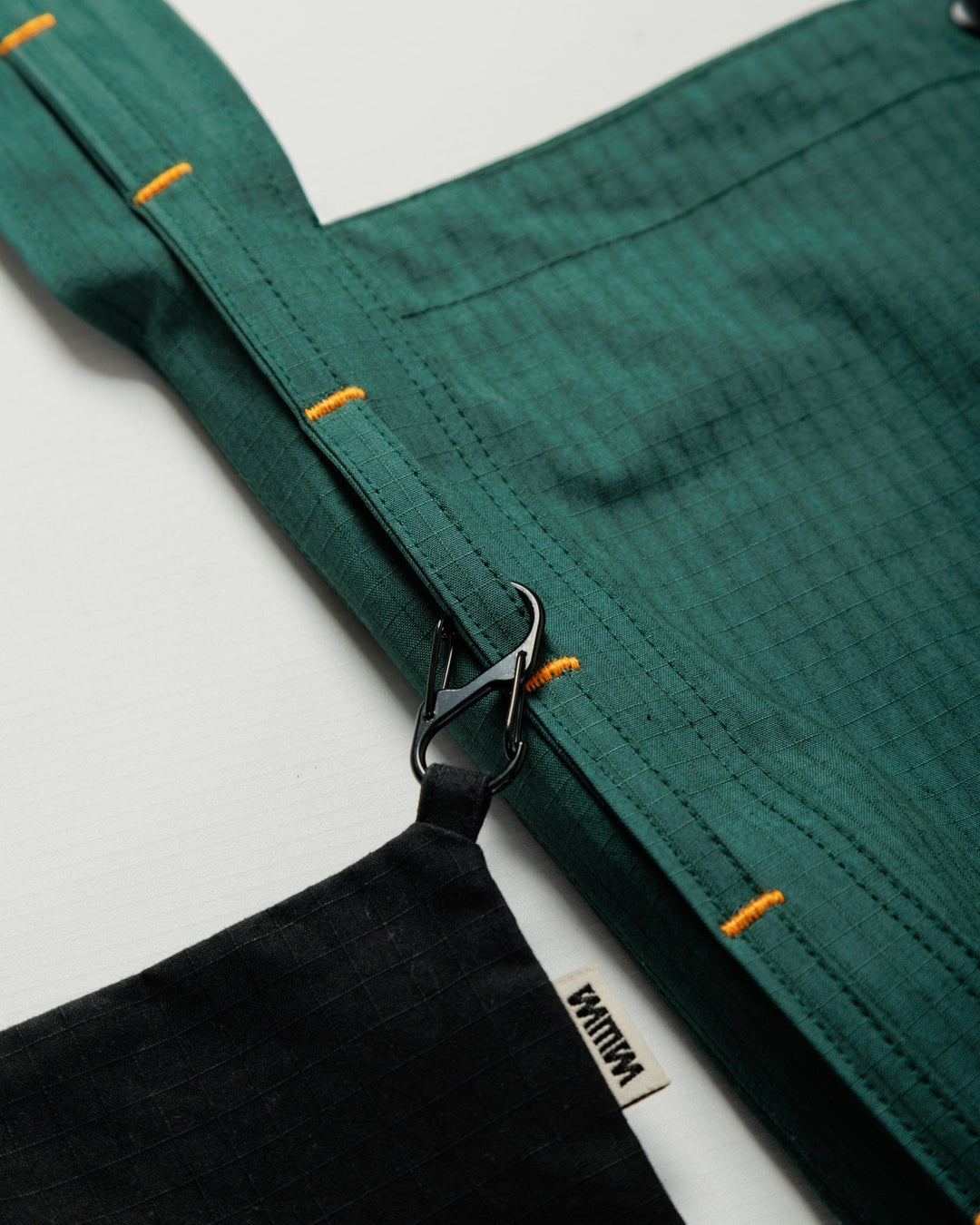 Ripstop Bar Tack Tote Bag - Pine