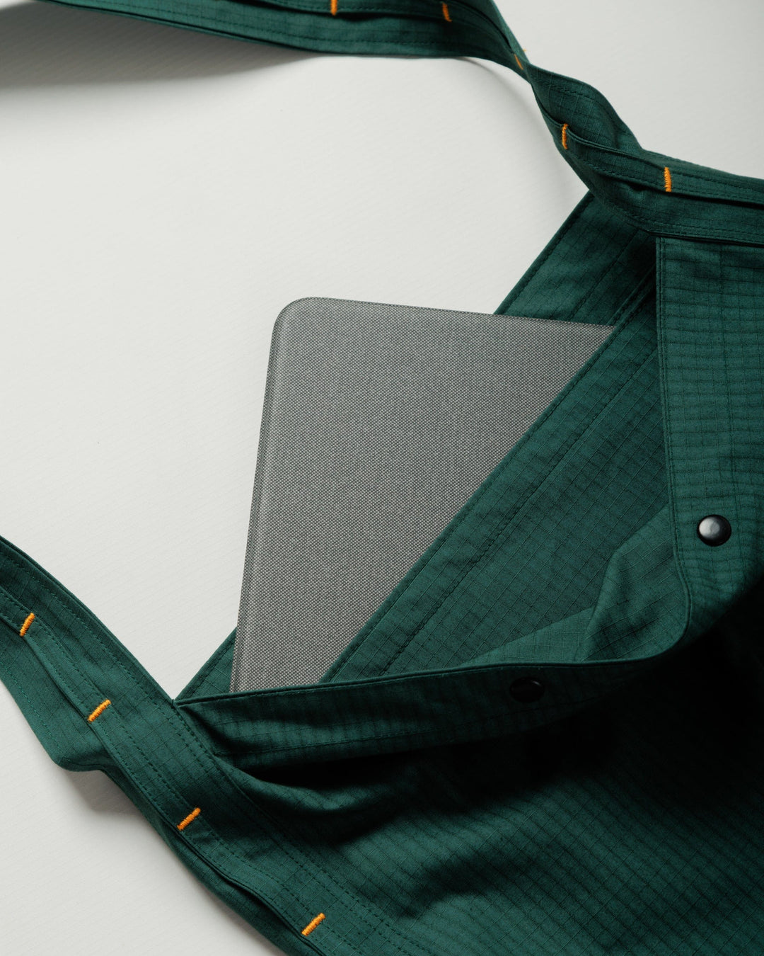 Ripstop Bar Tack Tote Bag - Pine