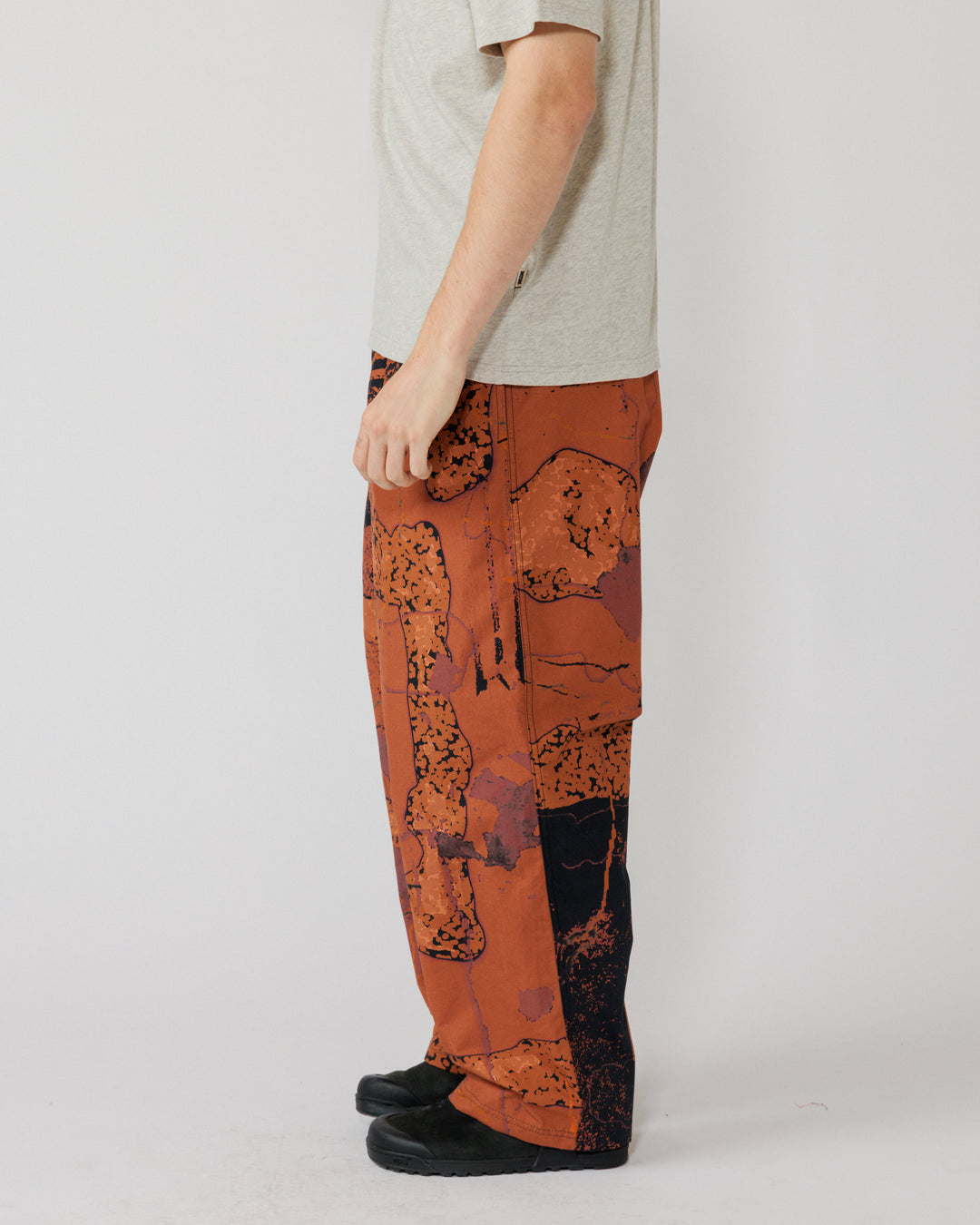 Water Resistant Zama Pants - Abstract Brick Camo