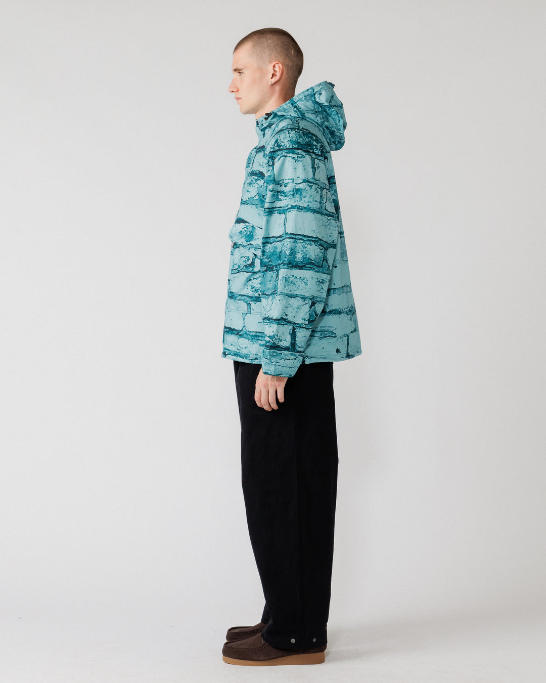 Roam Raglan Jacket - Blue Brick Camo