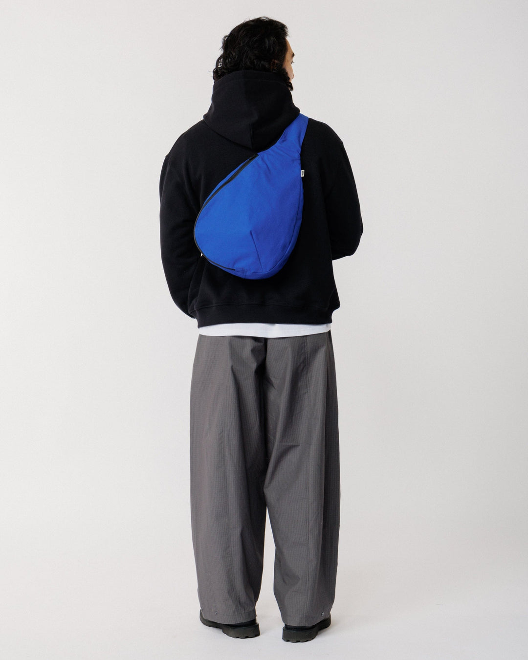 Crescent Crossbody Sling Bag - Cobalt Blue