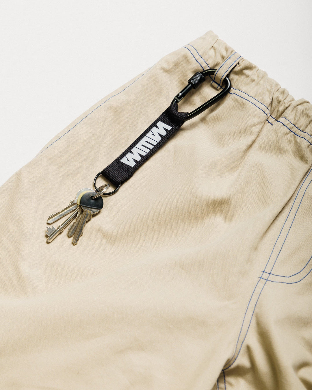 Zama Pant - Stone/Cobalt Contrast