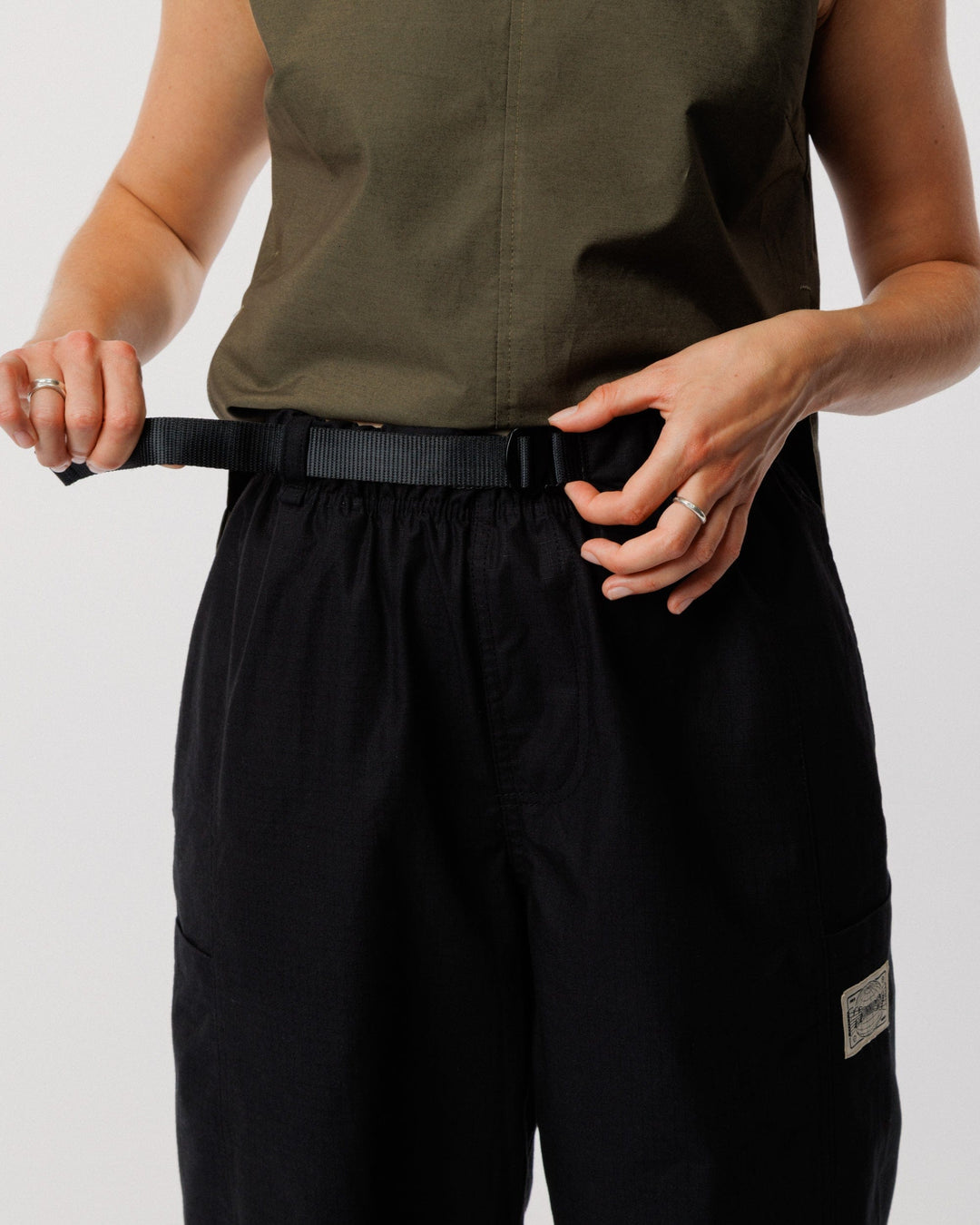 Ripstop Studio Pant - Black